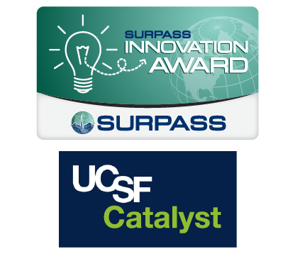 Surpass Innovation Award at Medical Devives Track of UCSF CTSI Catalyst Award Program.png